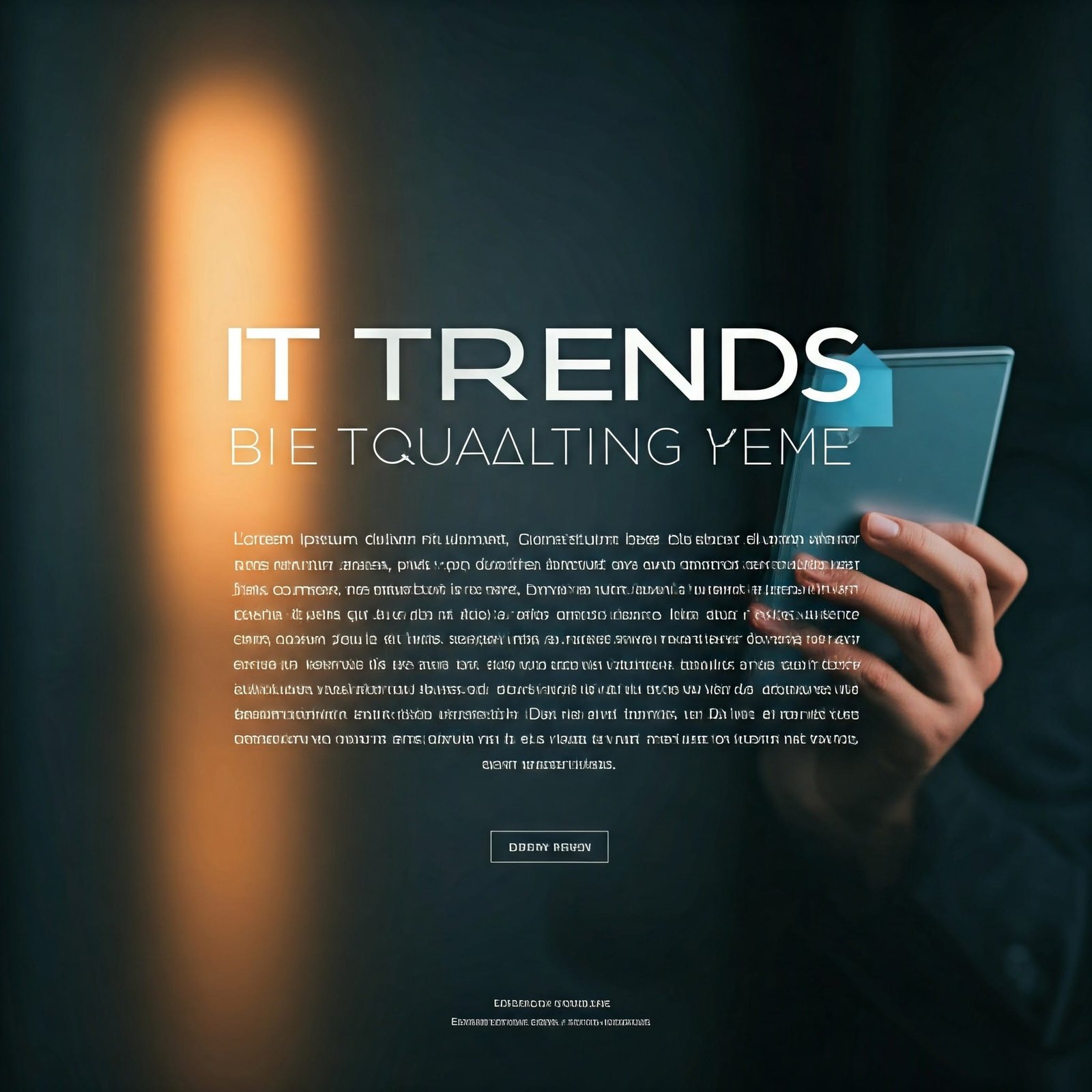 Impact of IT Trends on Business Landscape 1 IT Trends